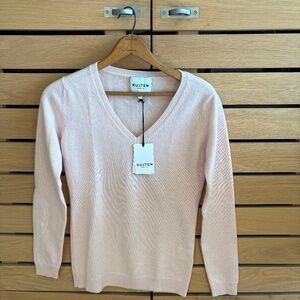 Kutgen Cashmere Paris V-neck Sweater